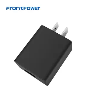 Frontpower 5V 1A 1.5A 2A US UL Plug Switching adattatore USB adattatore per telefono cellulare luce LED
