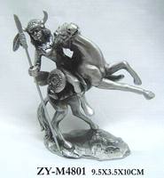 Ornements Fini ALLOY Héros écossais Sir William Wallace en armure complète Métal Héros écossais Sir William Wallace