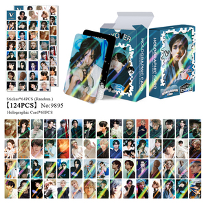 การ์ดรูปภาพและสติกเกอร์ KPOP BT/S/ <span class=keywords><strong>V</strong></span>/SUGAR/JUNGKOOK จำนวน 124 ชิ้น ของขวัญสำหรับแฟนคลับ งานฝีมือกระดาษ พิมพ์ดิจิทัล - Product Image 4