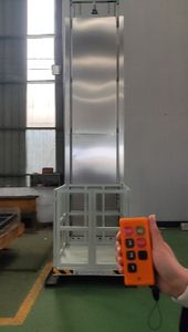 Personnalisé 300kg Stable Intérieur Extérieur Ascenseur Homme Ascenseur Hydraulique Entrepôt Maison Cargo Ascenseur Pompe avec Plate-forme de Levage - Product Image 2