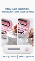 Nouveau design de scellant sous vide de cuisine scellant sous vide électrique portable pour bocaux
