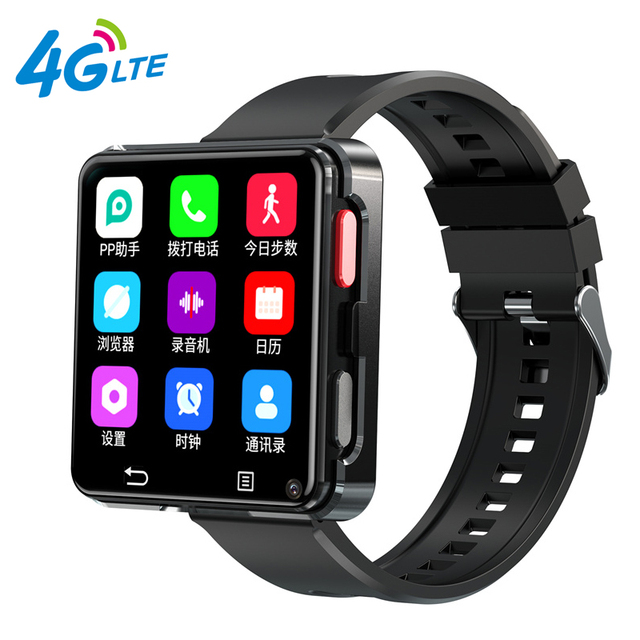 New Arrival S998 Sim Card Smart Watch With 2.64 Inch Big Screen 4G Lte Android 11 Smartwatch Phone With Camera WIFI GPS