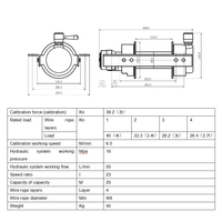 4ton 5ton 9000lbs 11000lbs treuil hydraulique pour camion de récupération avec embrayage manuel Wire Rope Hook Winches