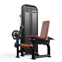 Machine commerciale d'extension des jambes assise, équipement de musculation, machine de fitness à charge par poulie pour club de gym