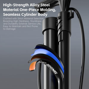 <span class=keywords><strong>Pompe</strong></span> à vélo sans chambre à air WEST BIKING à gonflage rapide haute pression avec manomètre 160 psi en alliage haute résistance, <span class=keywords><strong>pompe</strong></span> à air pour pneus de vélo et ballons - Product Image 5