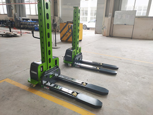 Portable Self-Loading Stacker SES-500/350. Portable Self Loading Pallet Stacker-SAFERLIFTS - Product Image 3