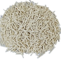 CHONGCI Pasir Kucing Tofu Ramah Lingkungan Biodegradable dengan Bahan Kedelai & Tanaman 2.6kg Granul Silinder Putih