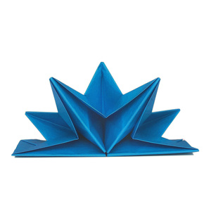 Santian Giấy Hình Dạng Ngôi Sao Trang Trí Màu Xanh Lá Cây In Mùa Xuân Pre-Gấp Giấy Khăn Ăn & Serviettes 3-Lớp Màu Hộp Mô Cho Bữa Ăn Tối - Product Image 6