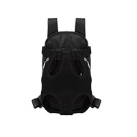 Sac de transport pour animaux de compagnie 2026, modèle populaire, personnalisé en usine, avec poches avant en maille pour chiens et chats, sac de poitrion pour animaux de compagnie avec ouverture pour les pattes, idéal pour les voyages