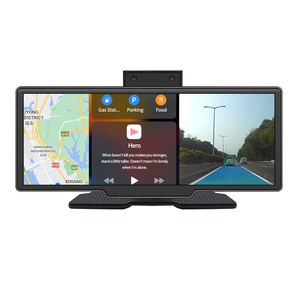 Xe Video Ghi Âm 4K 9.3Inch Di Động Không Dây Carplay Navigation Hiển Thị Dash Cam DVR Tầm Nhìn Ban Đêm Ổ Đĩa Ghi Xe Máy Nghe Nhạc - Product Image 1