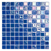 Usine prix de gros arc-en-ciel cristal verre mosaïque fond mur salle de bain cuisine Villa hôtel piscine mosaïque carrelage