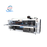 Machine à coudre les cartons semi-automatique haute vitesse Ocean de haute qualité, pour la couture de boîtes en carton ondulé en deux parties