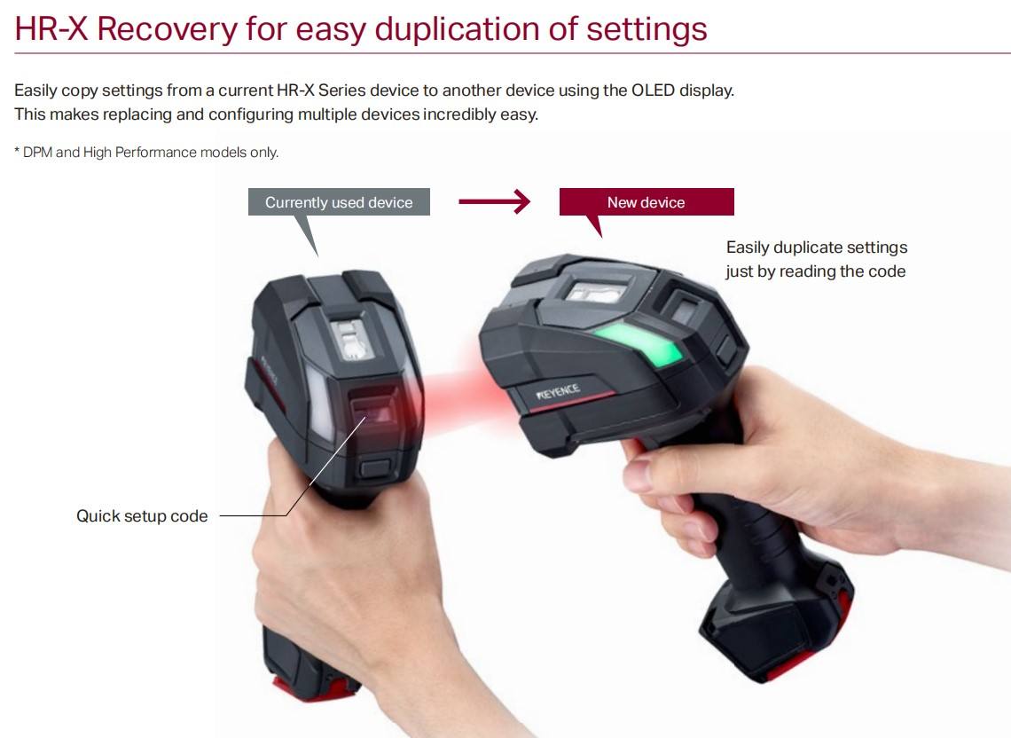 KEYENCE HR-UC2 HR-CG4 HR-X産業用ハンドヘルドコードリーダー用