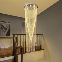 Lustres de luxe sur mesure pour la décoration intérieure, luminaires pour hall d'hôtel, escalier, salle de banquet, lustre de plafond