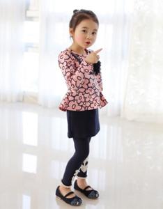 Wholesale Online Store Children Clothing Casual Smoking Long Sleeve Dress With Flower for Kids Little Girls From China Factory - Product Image 5