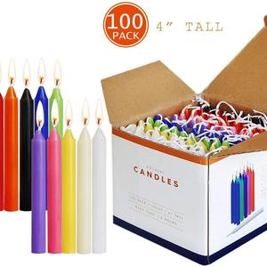 Cire de soja gâteau cône personnaliser <span class=keywords><strong>anniversaire</strong></span> <span class=keywords><strong>bougie</strong></span> ensemble luxe coloré 100 pièces petite tige décorations de fête d'<span class=keywords><strong>anniversaire</strong></span> - Product Image 3