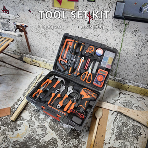 Nhà công cụ điện khoan điện đặt Carbon thép tuốc nơ vít Bộ công cụ với hộp công cụ Quà Tặng OEM tùy chỉnh - Product Image 2