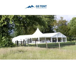 Good Quality High Peak Mixed Marquee Tent for Wedding in Nz New Zealand Auckland Christchurch