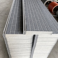 Panneaux acoustiques pour maison conteneur en acier Galvalume et mousse PU pour hôtels et kiosques mobiles - Mur extérieur