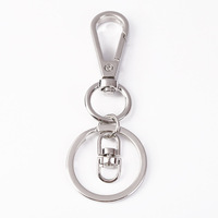 Vente en gros de mousquetons en alliage métallique Hong TU ZY-245, accessoires de bijouterie spéciaux, fermoir à homard, pendentif, porte-clés, anneau de clé, pièces pour chien