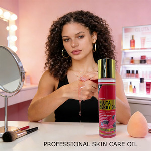 Aceite Facial y Corporal Aclarante para Piel Oscura, Extractos Naturales de Frutas, Antienvejecimiento, Iluminador, Antiarrugas, Elimina <span class=keywords><strong>las</strong></span> Ojeras, Piel Propensa al Acné - Product Image 1