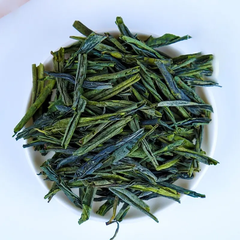 LT01 Wholesale China Famous C grade Green Tea Lu An Gua Pian Green Tea Leaves Liu An Gua Pian Loose Leaf