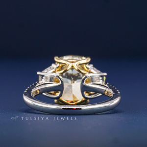 Anillo Clásico de Oro de 14K con Diamante Cultivado en Laboratorio para Mujer, Elegante Anillo de Compromiso con Diamante Sintético Solitario, Joyería Fina, Regalo de Boda - Product Image 5