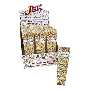 Impression de logo personnalisé Prerolls cône classique King Size rouleau marron naturel étiquettes à pointe conique boîte en papier couché accessoires pour fumeurs - Product Image 3