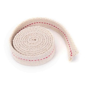 Mèche en coton plate solide de 1 m * 2 cm <span class=keywords><strong>pour</strong></span> brûleur à kérosène, poêle, éclairage, lanterne, fabrication de lampes à huile, accessoire de bricolage - Product Image 1