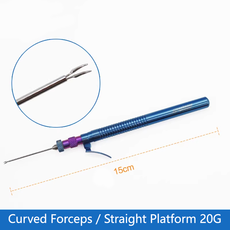 Pinza a membrana curva T206D / Piattaforma diritta 20G