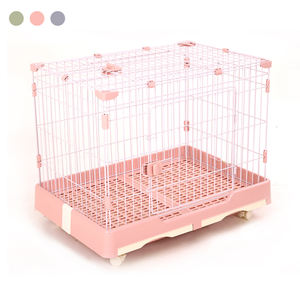 Haute qualité fil robuste amovible maille pédale humide sec chien <span class=keywords><strong>Cage</strong></span> luxe respirant chien maison avec lucarne pour grands chiens - Product Image 6