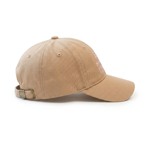 Gorras de Béisbol Personalizadas OEM de 6 Paneles con Logotipo Bordado, Gorras de Algodón Marrón sin Estructura para Hombre - Product Image 4