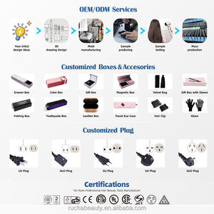 rotatorio automático RUCHA rizado de pelo de 32mm barril de cerámica PTC calentamiento de Ion negativo rizado de pelo de hierro - Product Image 6