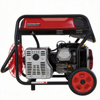 Benzin-Generator mit Honda-Motor 7500W 15PS Tragbarer Offener Rahmen Inverter-Generator
