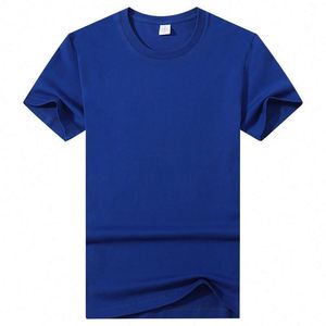 220gsm Cotton Fast Customization T-shirt Promotion Blank T Shirt for <b>Men</b> Women - Product Image 1