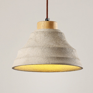 โคมไฟระย้าสไตล์วบิซาบิ ดีไซน์รูปทรงคุกกี้ย้อนยุค สำหรับทางเข้า ห้องรับประทานอาหาร บาร์ ห้องนอน โคมไฟระย้าสไตล์เรโทรสีครีม - Product Image 3