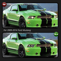 Ford Mustang 2010 bis 2014 Upgrade LED-Scheinwerfer Mit Tagfahrlicht Plug-and-Play Frontlichter Auto-Zubehör Scheinwerfer