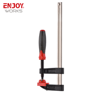 50mm Throat Inch DIN F <span class=keywords><strong>Clamp</strong></span> alat tukang kayu dengan pegangan plastik A3 baja 300mm Max Buka - Product Image 2