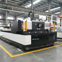 Machine de découpe laser à fibre CNC 3000W 6000W pour la découpe de tôles en acier au carbone, acier inoxydable et aluminium