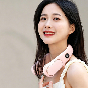 2026 New 4000Mah <b>Usb</b> Portable Neck Rechargeable <b>Mini</b> Hands-Free <b>Fan</b>, Outdoor Quick Cooling Sports Style Personal <b>Fan</b> - Product Image 5