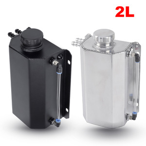 Tanque de Expansión de Aleación de Aluminio de 2L, Universal para Autos, Recipiente de Refrigerante para Mejora y Reequipamiento - Product Image 3