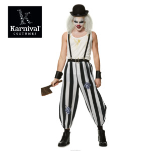 ODM venta completa Halloween miedo payaso adultos hombres Cosplay disfraz para fiesta disfraz carnaval asesino payaso - Product Image 2