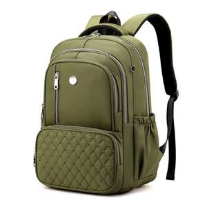 Mochila de Moda Impermeable de Nailon con Múltiples Compartimentos para Mujer, Gran Capacidad, Antirrobo, para Viajes Diarios - Product Image 4