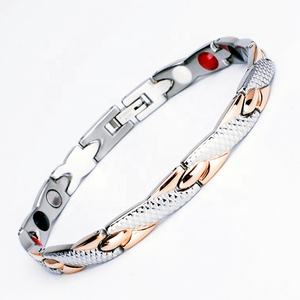 Japão Tecnologia Bio Magnético Germânio Quantum Scalar Energy Bracelet Pulseira Terapia Magnética para Mulheres e Homens - Product Image 1