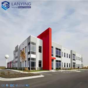 현대 상업 디자인 고층 조립식 철골 구조 건물 경량 학교 및 병원 - Product Image 1