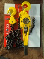 Haute qualité 1 tonne bleu 6 tonnes 3 tonnes couleur personnalisée chaîne levier bloc palan palan outils de levage en acier