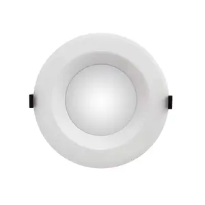 Envío rápido comercial empotrado led downlight 6 pulgadas 12W 17W 22W Watt y CCT Luz de oficina seleccionable