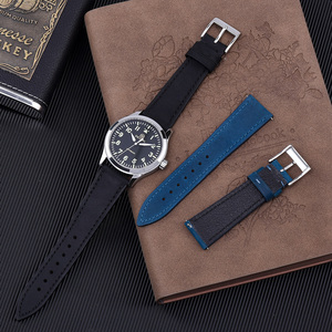 JUELONGトップグレイン本革ヴィンテージウォッチバンドカーフスキンウォッチブレスレットクレイジーホースレザーウォッチストラップ - Product Image 5