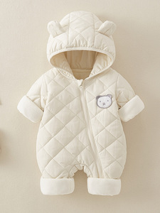 Ropa de bebé Otoño e Invierno engrosada bebé onesie bebé <span class=keywords><strong>Husky</strong></span> ropa acolchada ropa de abrigo niños salir mono - Product Image 6
