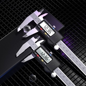 Calibrador de precisión deslizante KS-905100 de 100/150/200/300 mm, calibrador <span class=keywords><strong>Vernier</strong></span> de acero, <span class=keywords><strong>plástico</strong></span>, acero inoxidable endurecido, eléctrico - Product Image 5